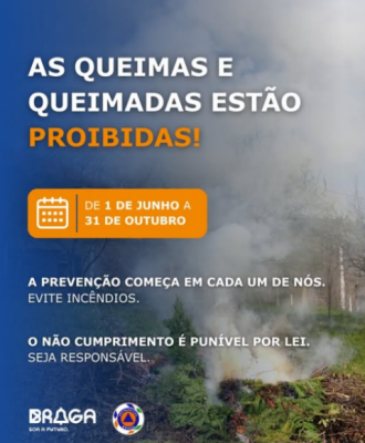 Per&iacute;odo de realiza&ccedil;&atilde;o de queimas e queimadas